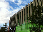 Anodising Project - UQ Ipswich, anodised perforated screens